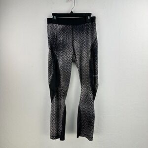 Nike Pro Hypercool Capri Leggings Womens M Gray Black Yoga‎ Stretch Athleisure